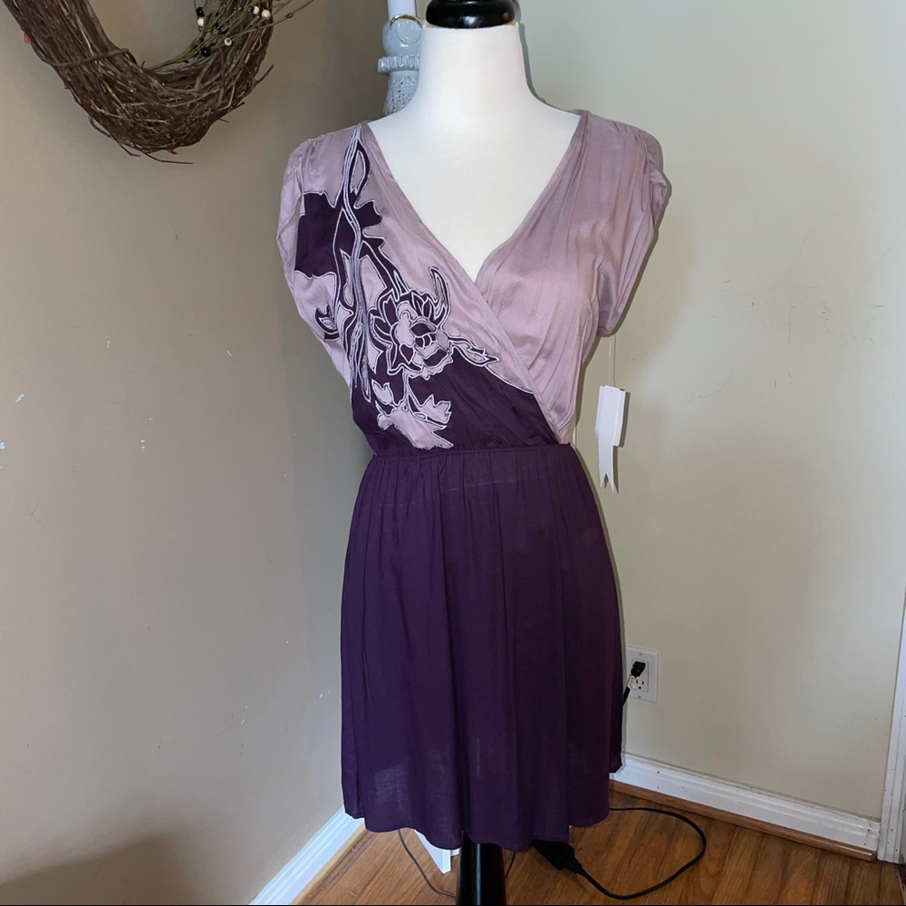 Floral Wrap Dress by Petticoat Alley